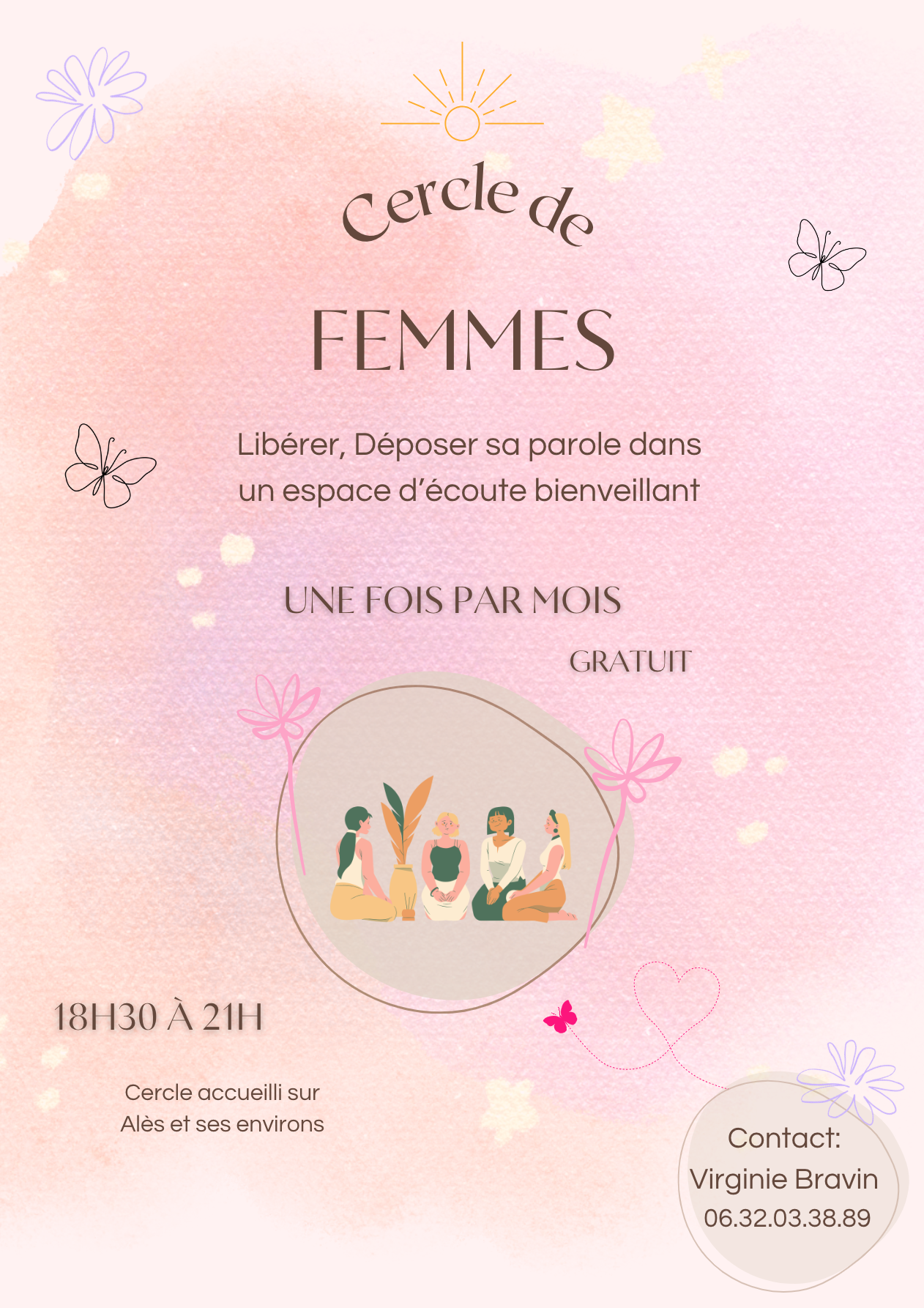 flyer cercle de femmes